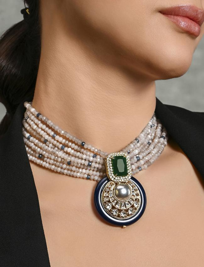 Palatial Multi-Colour Necklace
