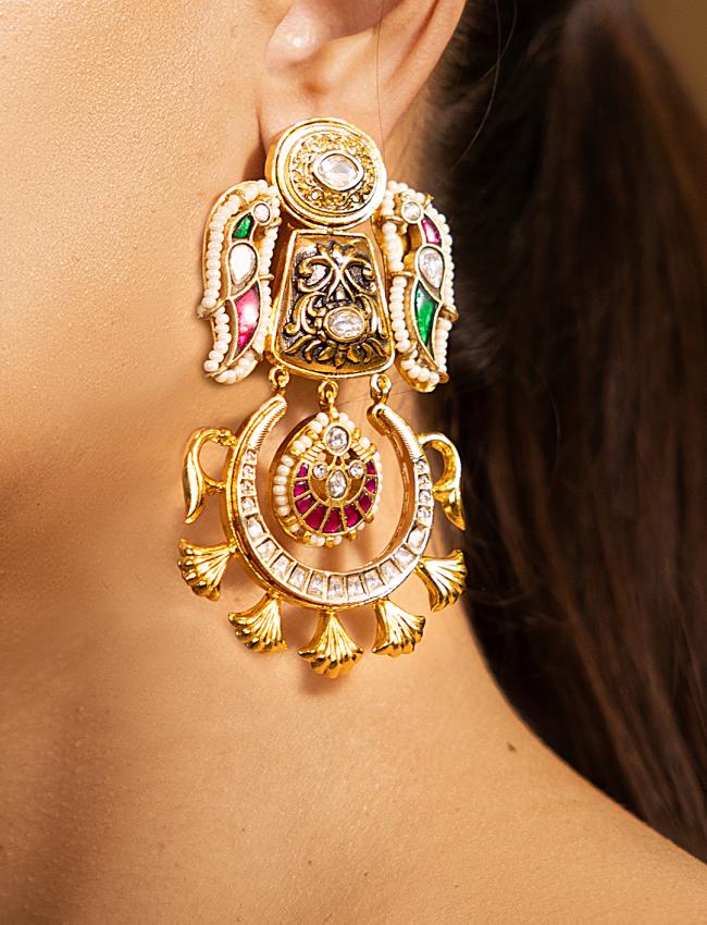 Bohemian Golden Earrings